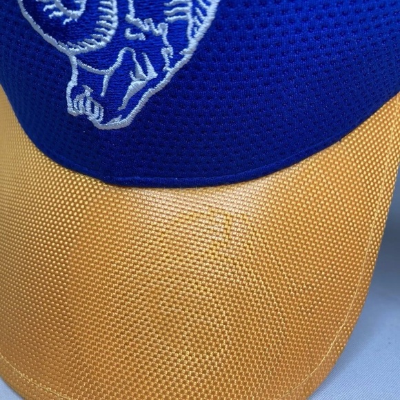 ☀️ New Era Los Angeles Rams 39Thirty NFL Football Stretch Fit Hat Size M-L - Picture 5 of 7